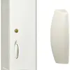 Contatto di finestra KNX RF Hager quicklink bianco 