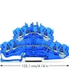 Morsetto 2 piani WAGO 4L, N/N blu 