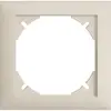 Telaio di copertura EDIZIOdue 80×86mm crema 