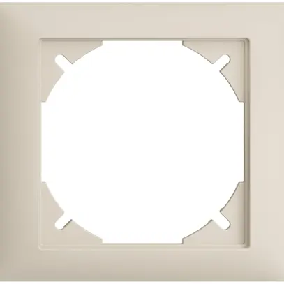Telaio di copertura EDIZIOdue 80×86mm crema 
