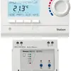 AP-Uhrenthermostat Theben RAMSES 813 top2 HF Set 2 weiss 