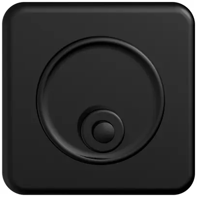 Pulsante di suoneria INC STANDARDdue SNAPFIX® 6A 250V ne 