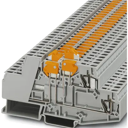 Morsetto di separaz.PX 0.2…4mm² grigio con connes.a molla ZDMTK 2.5 