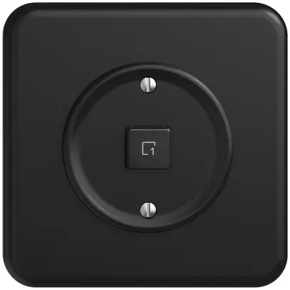 Pulsante scena INC 1 scena/1T WLAN Sdue Wiser nero 