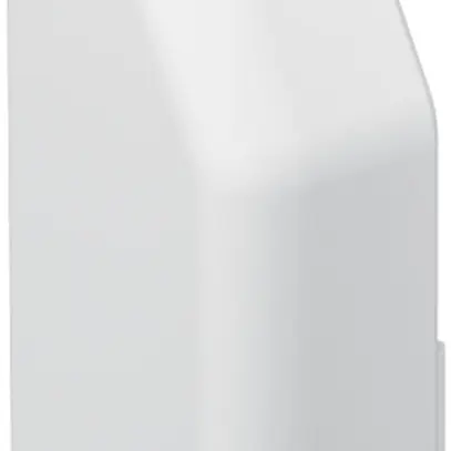 Piastra terminale Bettermann sinistra SL 20×50, PVC, bianco puro, 9010 