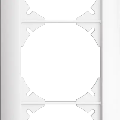 UP-Kopfzeile EDIZIOdue 3×1 weiss 