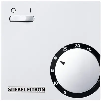 Thermostat d'ambiance Stiebel Eltron RTA-S2, 5…30°C, 230V, 10A, 0-I, blanc 
