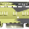 Adattatore di fissagio WAGO COMPACT 221, 6mm², su TH-35, 19.3mm, grigio/giallo 
