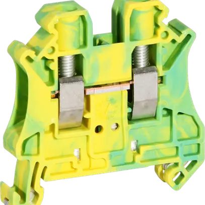 Borne 0.2…10mm² connexion rapide vert/jaune 