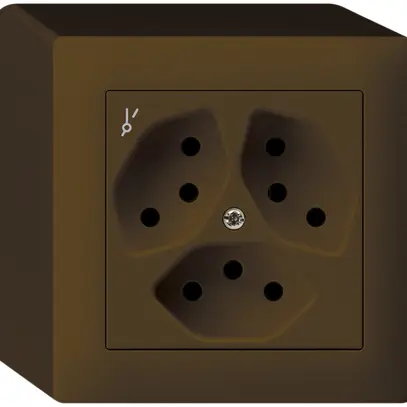 Presa AP kallysto 3×T13/1S marrone 