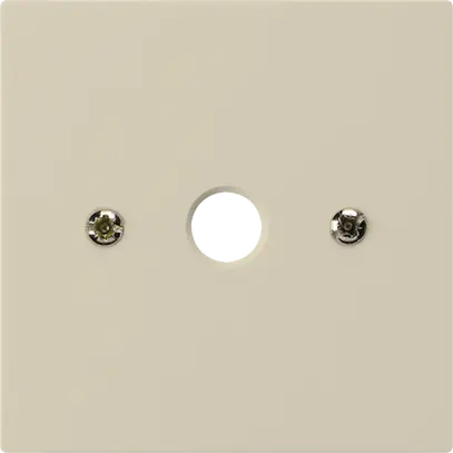 UP-Durchgangsdose kallysto beige Ø9mm ohne Klemmeneinsatz 