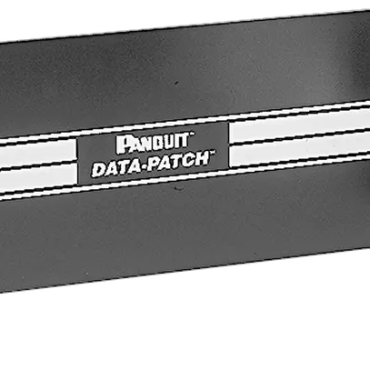 Cornice 19" murale Panduit 2UA nero 