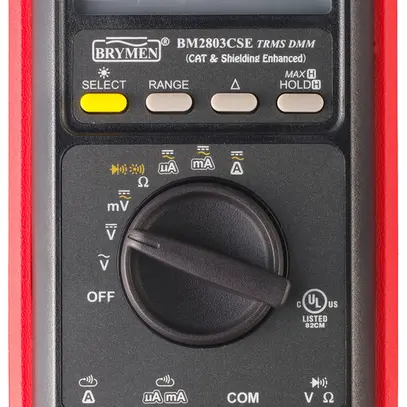 Multimètre ELBRO BM2803CSE TRMS 