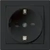 Prise ENC kallysto Schuko noir 