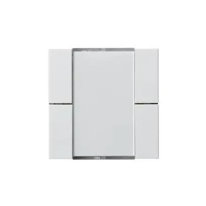 Kit frontale Hager kallysto 4×KNX systemlink/easylink bianco 