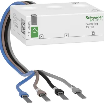 Sensore energia Schneider Electric senza fili PowerTag F 3PN alto/basso max.63A 