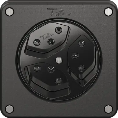 Prise NEVO, 3×T13, noir 