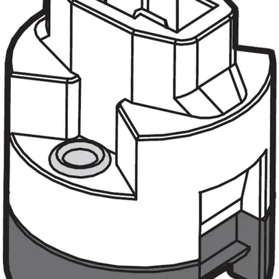 Portalampada steatite G9 Ø26.2×33.5 per lampada alogeno 