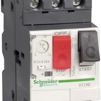 Démarreur de moteur Schneider GV2ME03 0.25…0.40A TeSys 15kA 