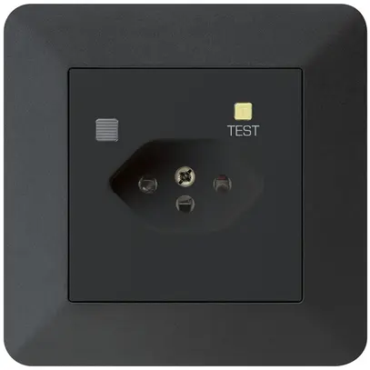 Presa INC KTR T13 FI 30mA nero 