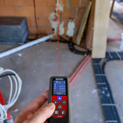 Telemetro laser Benning LD 60 60m 