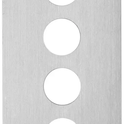 Placca INS Schneider Electric 72×171mm 4 fori 