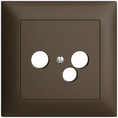 Kit frontal ENC EDIZIOdue coffee 88×88mm 