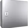 Armoire compacte Rittal AX, 1 porte, IP66, 380×380×210mm, acier fin V2A 