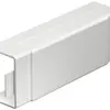 Raccord T+croix Bettermann pour canal d'installation WDK blanc pur 40×60mm 