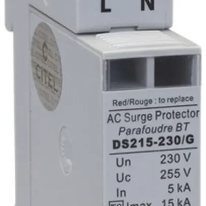 Parasurtension Flury DS 215 type 3, 2-pôles 