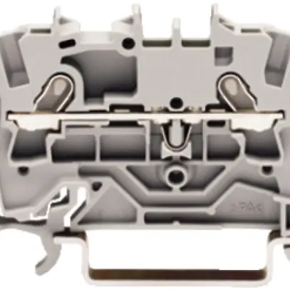 Morsetto di passaggio WAGO Top Job-S 1.5mm² 2L grigio serie 2001 