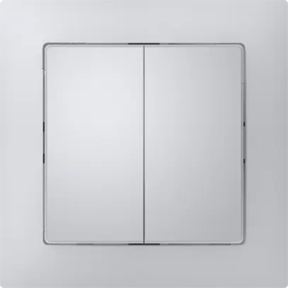 Interruttore pulsante INC SIDUS E 1/3+3/alu 