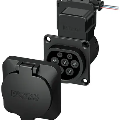 Kit presa e-mobility INS PX EV-T2M3SO12-3P-B-SET 