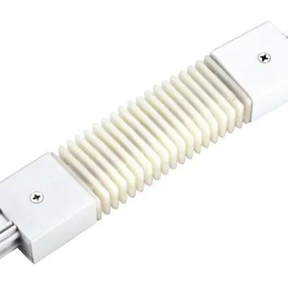 Raccord flexible SLV pour rail conducteur 1-phase, blanc 