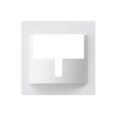 Kit frontale kallysto bianco, 60×60mm per rilevatore di movimento 