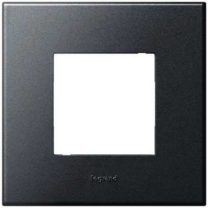 Telaio di copertura ATO 1×1 modulo grigio grafite 