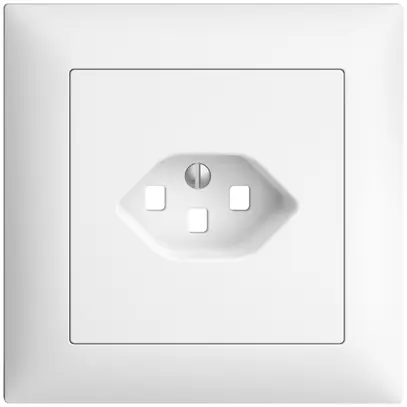 Kit frontale INC EDIZIOdue bianco 88×88mm 1×T23 