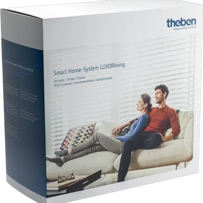 Pacchetto KNX Theben LUXORliving "azionamenti" 