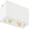Plafonnier LED SLV TRILEDO DOUBLE CL 16W 1100lm 3000K 38° 163×85×95mm blanc 