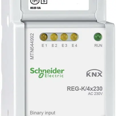 Entrata binaria AMD KNX Schneider Electric 4×230V, MTN644992 