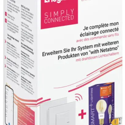 Kit di estensione Legrand Arteor with Netatmo 2×luce 2×3L×2.5mm² 1×LED E27 