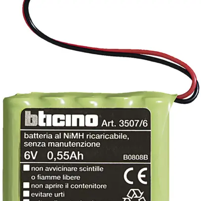 Batterie 6V, 0.5Ah, pour centrale de gestion de température 