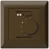 Thermostate d'ambiance ENC kallysto.line brun pour plancher chauffant 