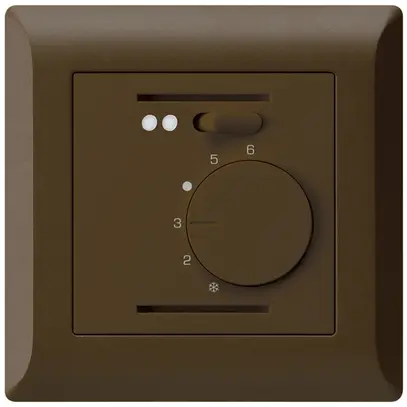 Thermostate d'ambiance ENC kallysto.line brun pour plancher chauffant 