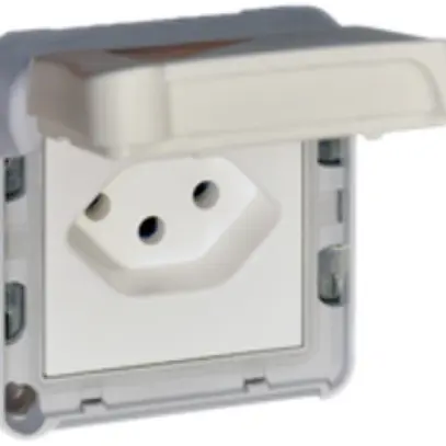 Presa PLEXO T13 bianco 