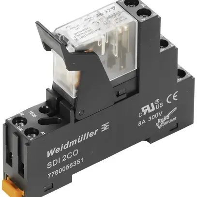 Accoppiatori relè WM DRIKIT 24VAC LED rosso 2C 250VAC, 5A 