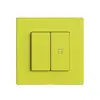 Comando per interruttore 1c scena/2t WLAN Edue Wiser lemon 