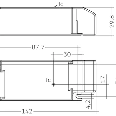 Alimentation LED Tridonic 10…35W 24V 437…1458mA VAR 
