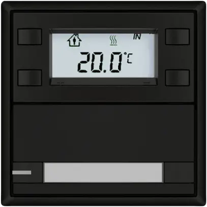 Poussoir RTH EDIZIO.liv SNAPFIX® a.RGB-LED étiqu.1×touche comm.2T no 