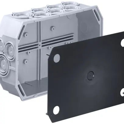 Scatola di derivazione AGRO 175×120×64mm senza coperchio 